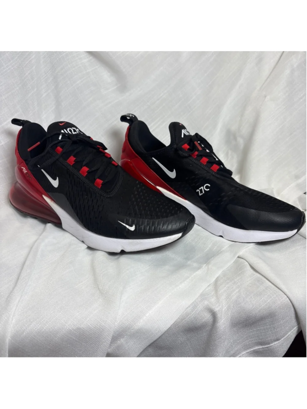 Nike - Air Max 270 'Black University Red' Perfect Condition sz 12